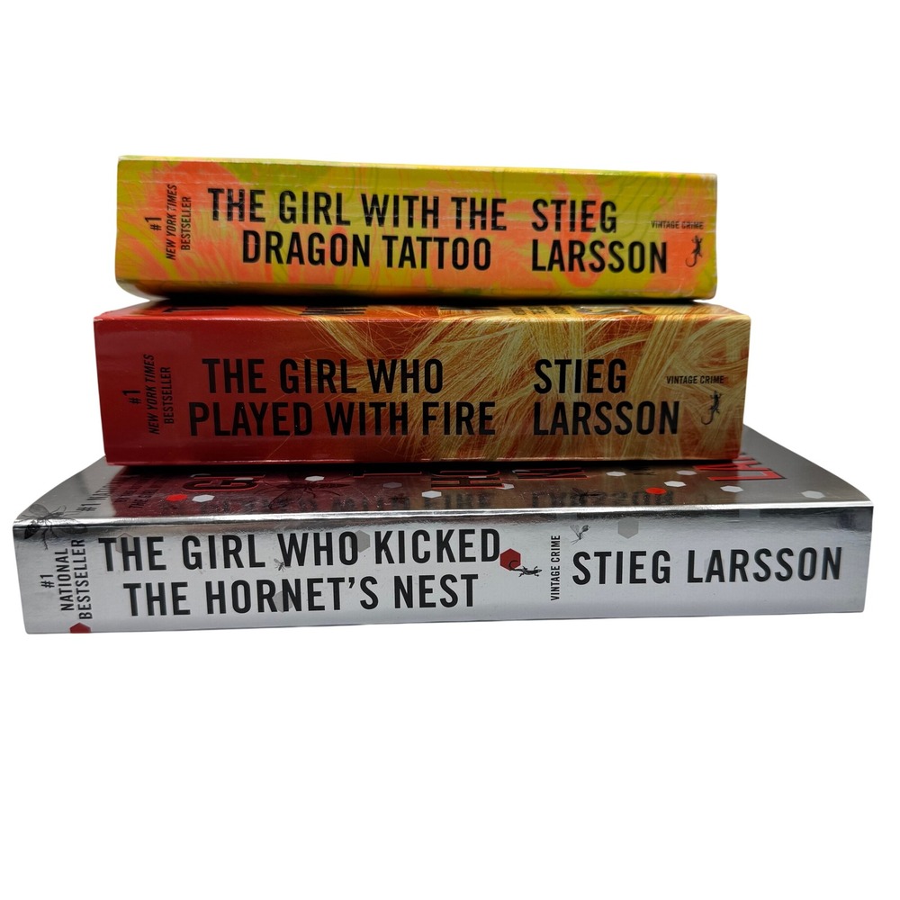Stieg Larsson Millennium Series The Girl Trilogy Books 1 2 3 Paperback